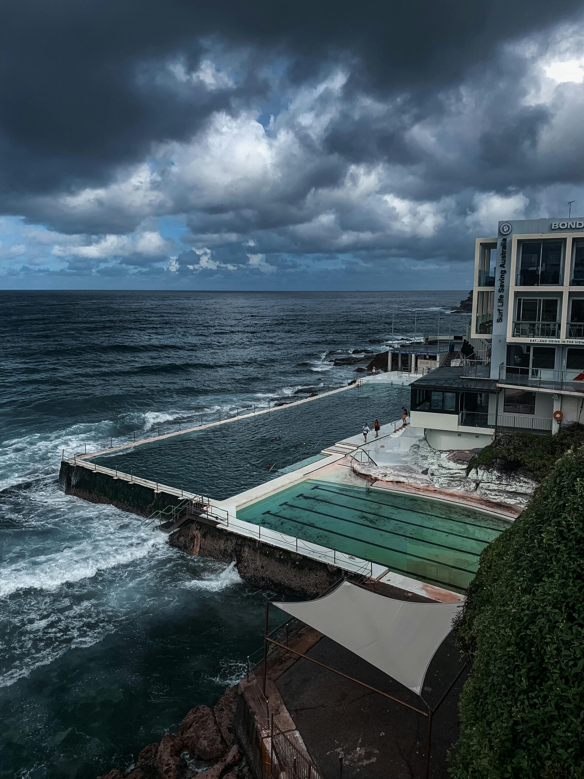 Weather over Sydney